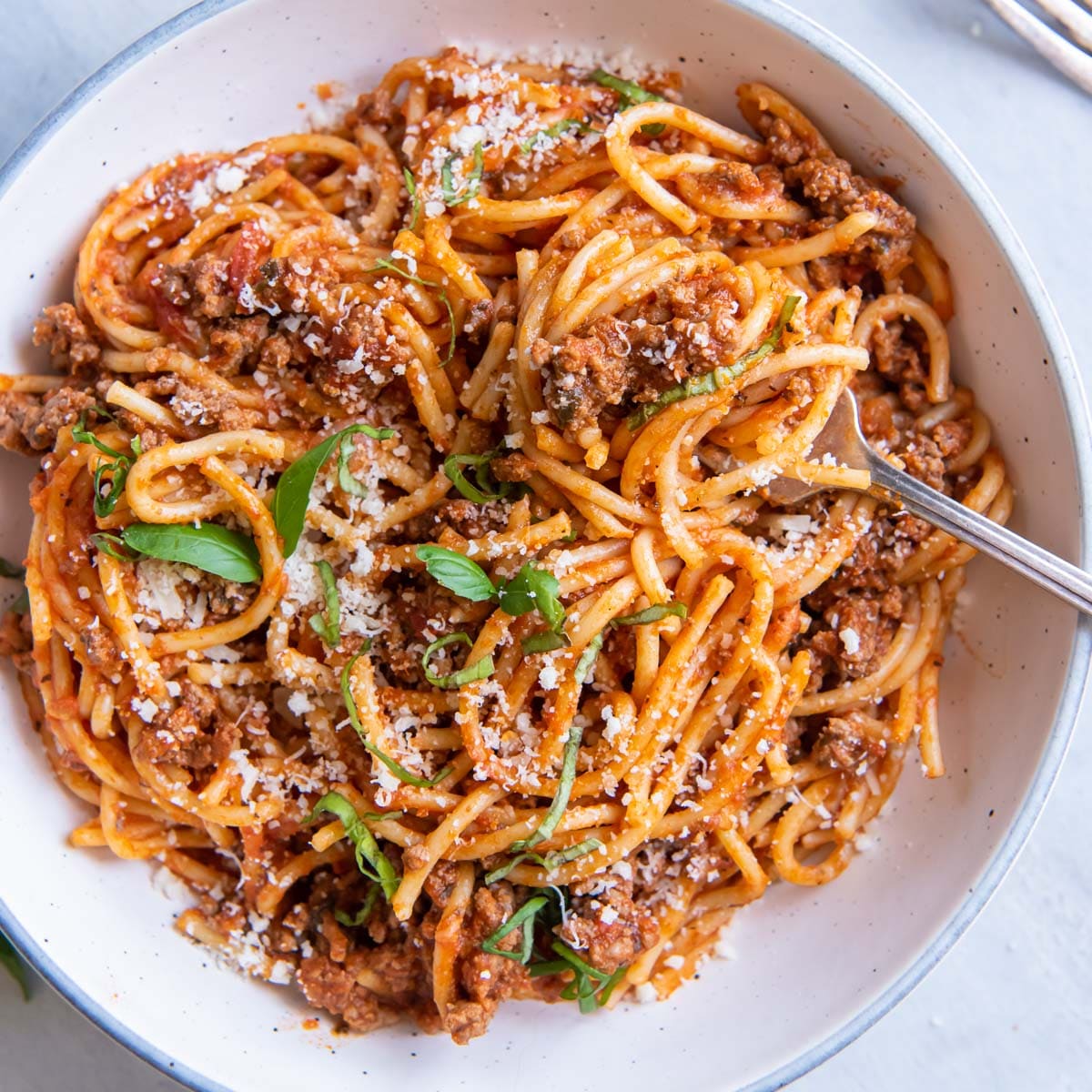 spaghetti with ground beef